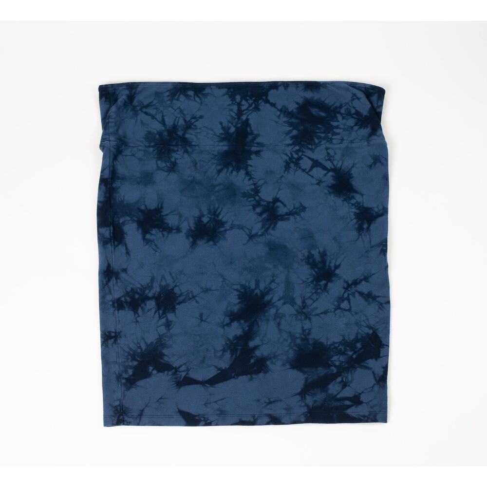Torrid Mini Jersey Foldover Blue Skirt Size 1